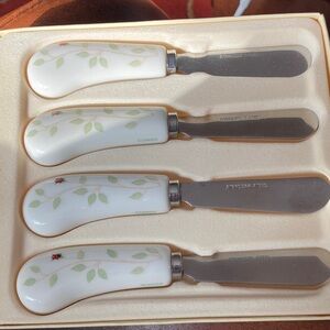 Lenox Butterfly Meadow Cheese Spreaders Set